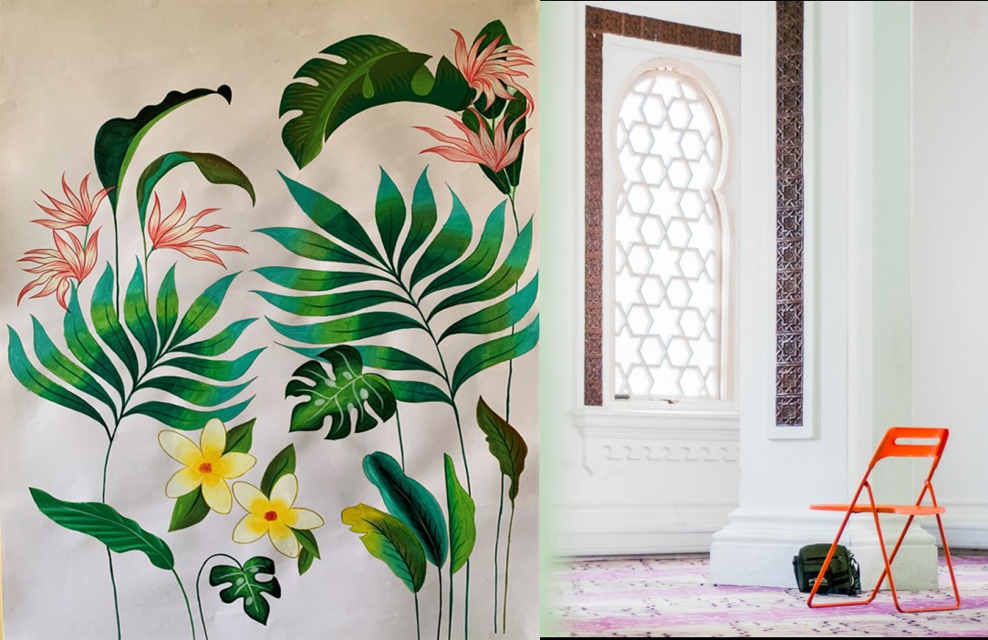 Wall art painting shop ideas